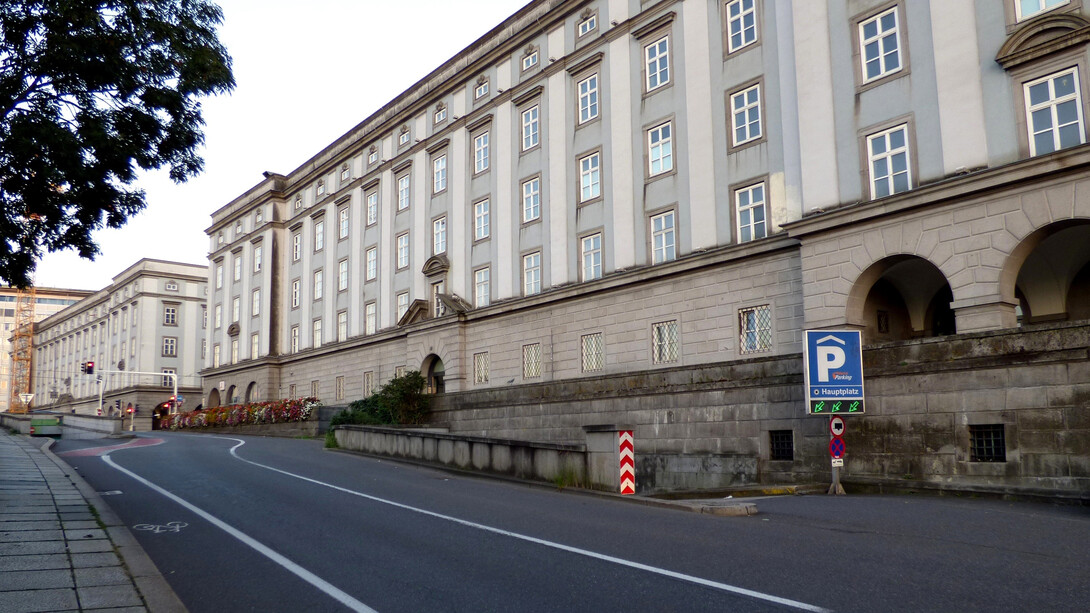 Roderich Fick, Nazis buildings, Linz