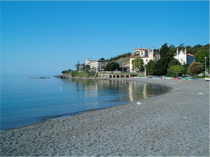 La spiaggia di Sapri
