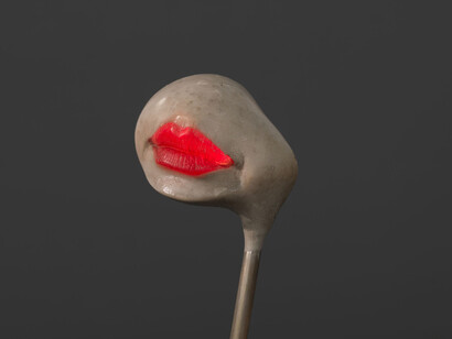 Alina Szapocznikow, Lampe-bouche (Illuminated lips) (detail), 1966. Courtesy of Hauser & Wirth Gallery