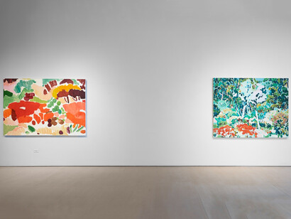 Tim Braden, The colouring garden, exhibition view. Courtesy of McClain Gallery