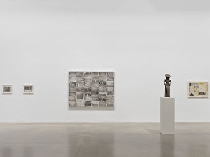 Jack Whitten, Speedchaser, exhibition view. Courtesy of Hauser & Wirth