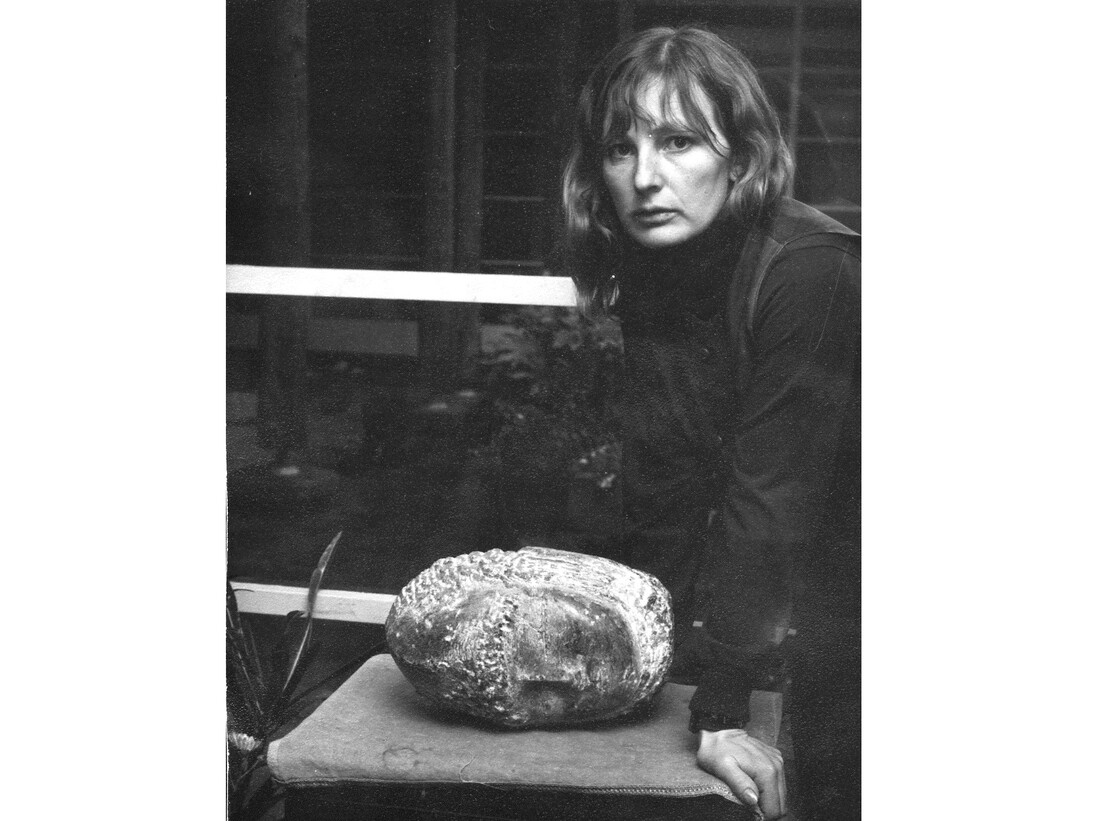 Gerda Frömel, Gerda working on Head, 1969, Irish Museum of Modern Art