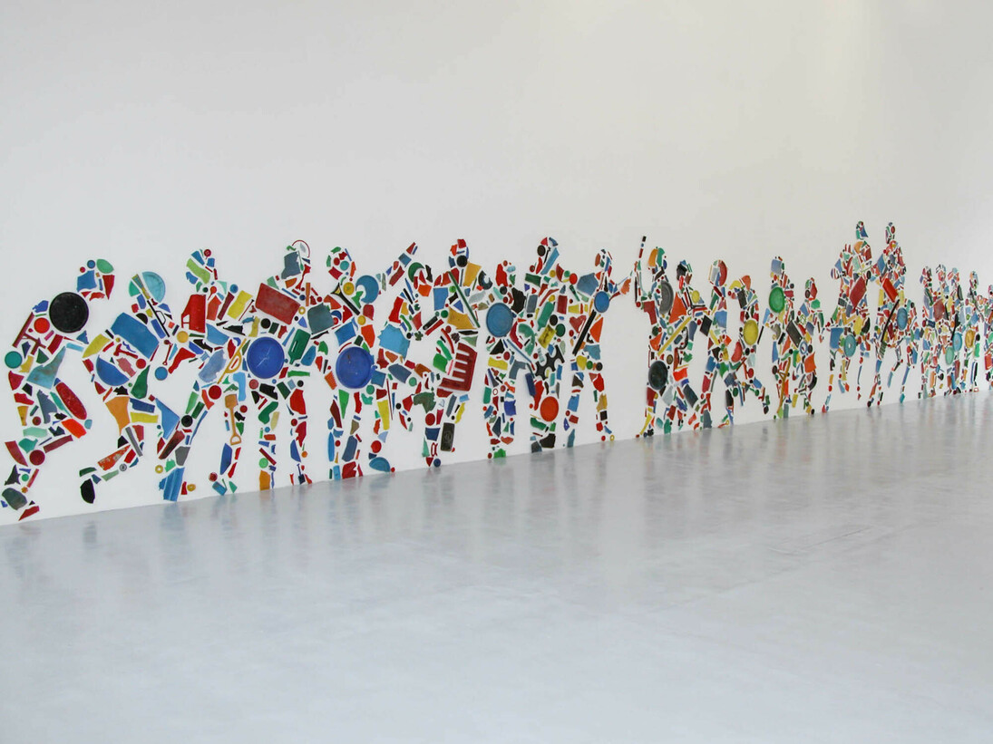 Tony Cragg, Riot, 1987. Courtesy of GAM – Galleria Civica d’Arte Moderna e Contemporanea, Torino