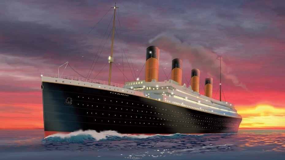 Recreación del Titanic