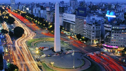 Buenos Aires. Avenida 9 de julio