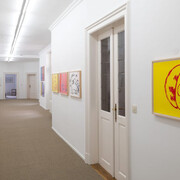 André Butzer, exhibition view. Courtesy of Galerie Christine Mayer