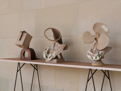 William Kentridge, The pull of gravity, exhibition view. Courtesy of Yorkshire Sculpture Park