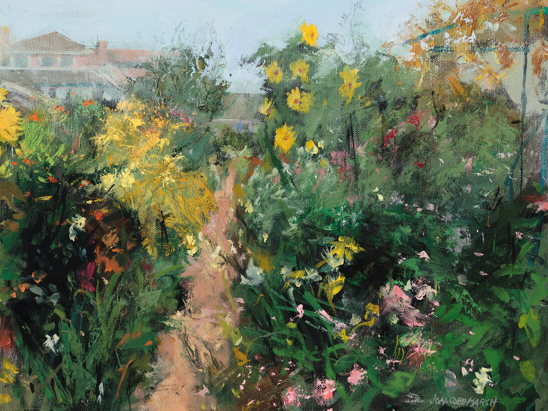 Joan Cobb Marsh, 11”x14”, oil on canvas