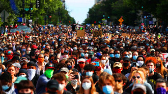 Manifestazione per George Floyd