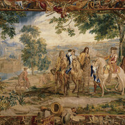 Judocus de Vos, The surrender from The art of war series, Brussels, 1718-24. Mit freundlicher genehmigung des Mudac