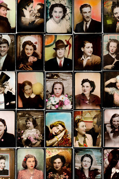 Strike a pose! 100 years of the photobooth. Courtesy of the Photographers' Gallery