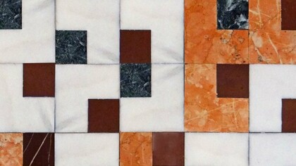 Dettaglio architettonico di Carlo Scarpa alla fondazione Querini Stampalia, Venezia