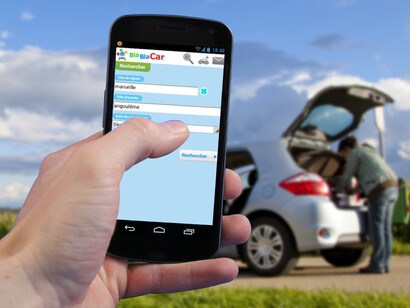 Buscando un viaje en BlaBlaCar