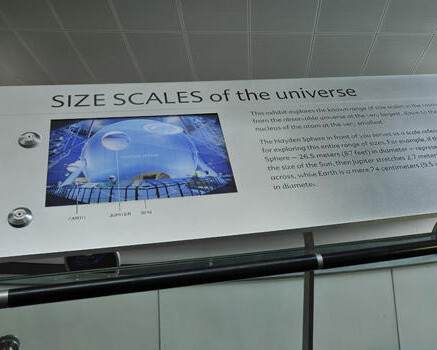 Scales of the Universe. Courtesy of American Museum of Natural History