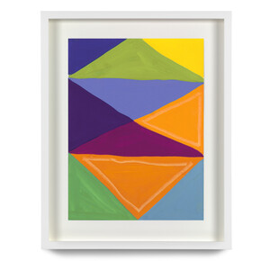 Marina Adams, '12x9_222', 2018. Gouache and
Crayon on Arches Aquarelle Paper, 30.5 x 22.9cm
(12 x 9in). Copyright Marina Adams. Courtesy the
artist and Stephen Friedman Gallery, London.