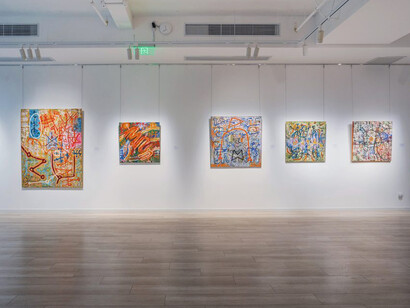 Reminiscences of the Mekong River. Courtesy of Galerie Dumonteil 