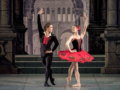 Los bailarines Natalia Osipova e Ivan Vasiliev