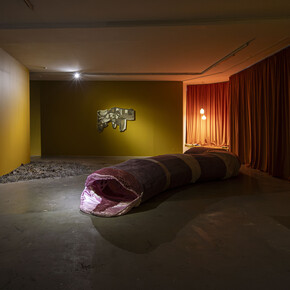 Various artists, Żabie Doły, a group exhibition, exhibition view. Courtesy of Kronika Centre for Contemporary Art