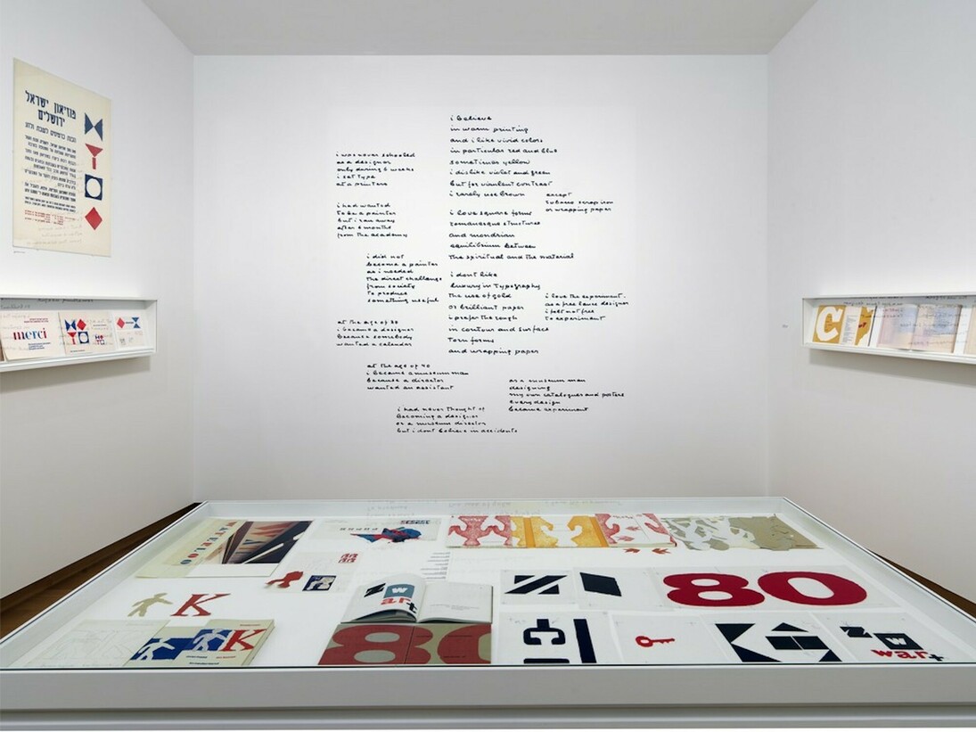 Sandberg, director and designer, Exhibition view. Courtesy of Stedelijk Museum