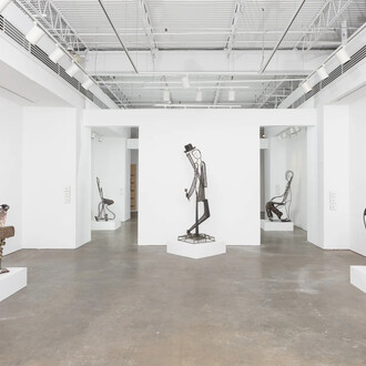 Richard Dial, American idols, exhibition view. Courtesy of Johnson Lowe Gallery
