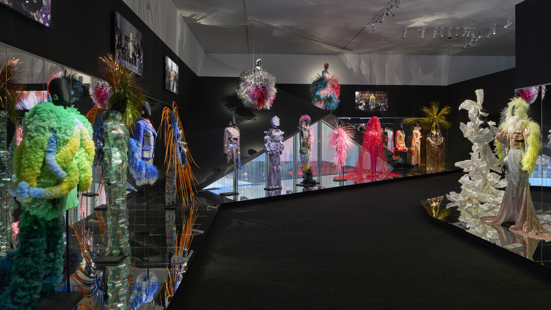 Kévin Germanier, Les monstrueuses, vue d'exposition. Avec l'aimable autorisation du Mudac