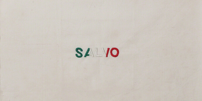 Salvo. Courtesy of Dep Art