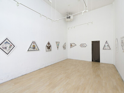 Alex Ziv, Exhibition view. Courtesy of Hashimoto Contemporary