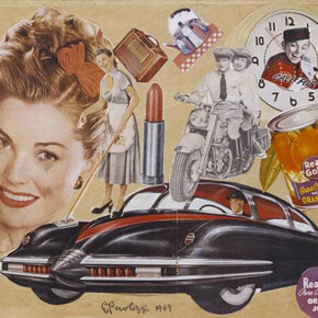 Andy Warhol and Eduardo Paolozzi. Courtesy of National Galleries of Scotland