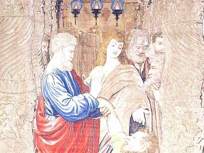 Los tapices de Rafael: «La curación del paralítico»