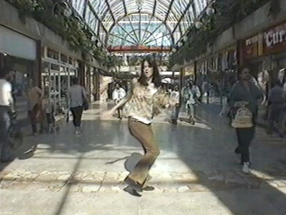 Gillian Wearing, Dancing in Peckham, 1994. Courtesy of Tang Museum