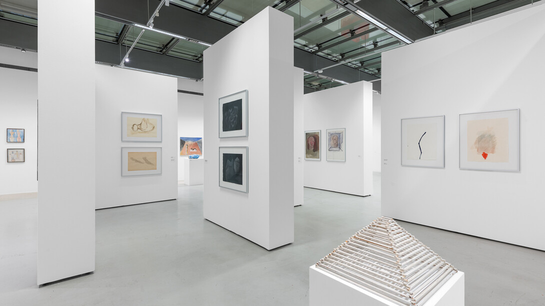 Heliane Wiesauer-Reiterer, Verdichtungen, ausstellungsansicht. Mit freundlicher genehmigung des Musa Museum