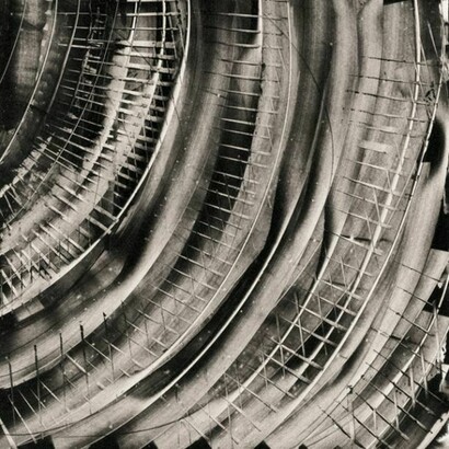Canan Tolon, Untitled, 1999, black oil paint on mylar, sheet size 36 x 28 cm (14 x 11 in), courtesy of the artist. Photo: Benjamin Blackwell