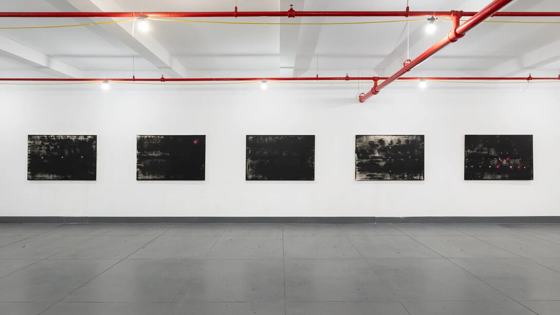  Martha Graham, Chino Amobi and Aaron Curry, exhibition view. Courtesy of Meredith Rosen Gallery