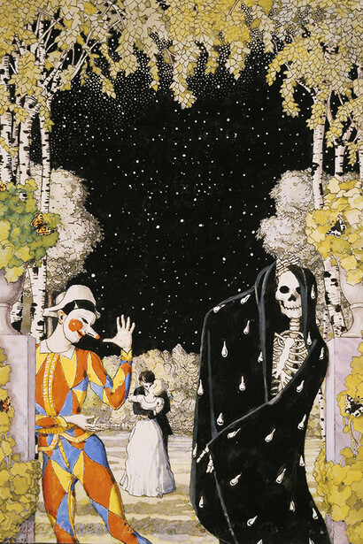 Harlequins of the Silver Age. Courtesy of Tretyakov Gallery