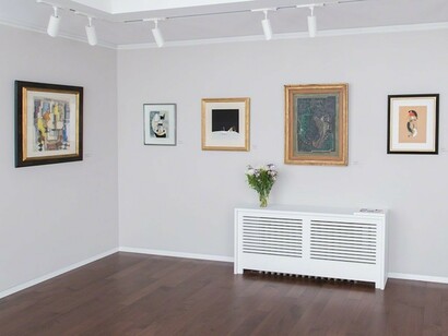 Cubist Perspectives, Exhibition view. Courtesy of Rosenberg & Co.