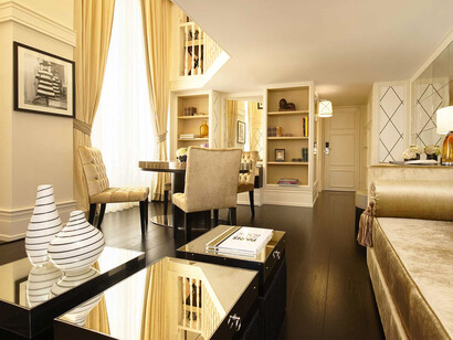 Hotel Castille Paris, Executive Duplex Suite Living Room
