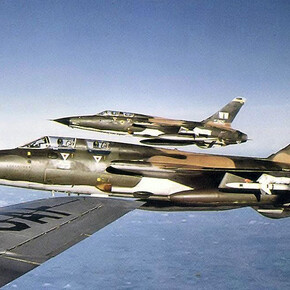 Republic F-105G Thunderchief. Courtesy of Pearl Harbor Aviation Museum