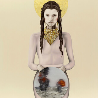  Sandra Ackermann, Heilig-für immer, Öl auf Leinwand, 2014, 150 x 190 cm