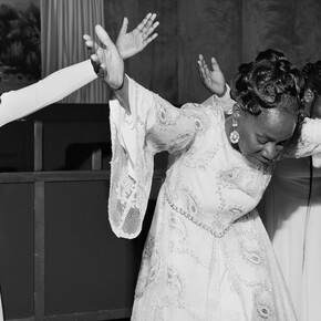 Rahim Fortune, Praise dancers, Edna, Texas, 2020. Courtesy of Howard Greenberg Gallery 