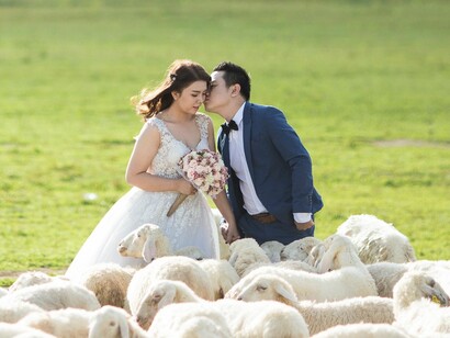 Bucólica e idílica estampa