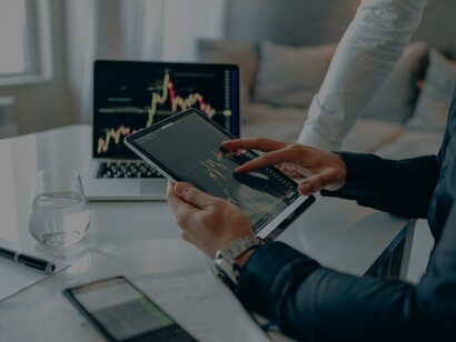 Análise do gráfico da bolsa de valores