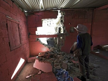 Estragos del terremoto de 2017