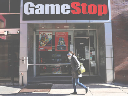 Le mauvais état financier de GameStop a amené de nombreux investisseurs à parier sur la chute de son cours boursier