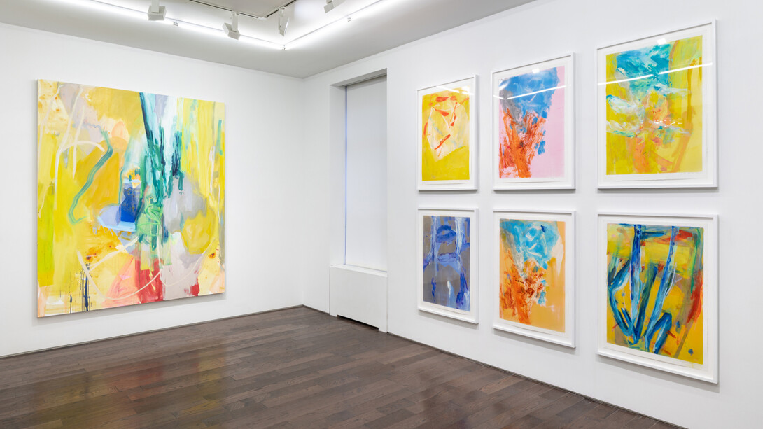 Wallace Whitney, The rich hour, exhibition view. Courtesy of Ceysson and Bénétière