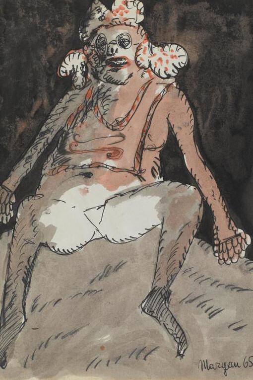 Maryan, Sans titre (1965). Courtesy of Centre Pompidou