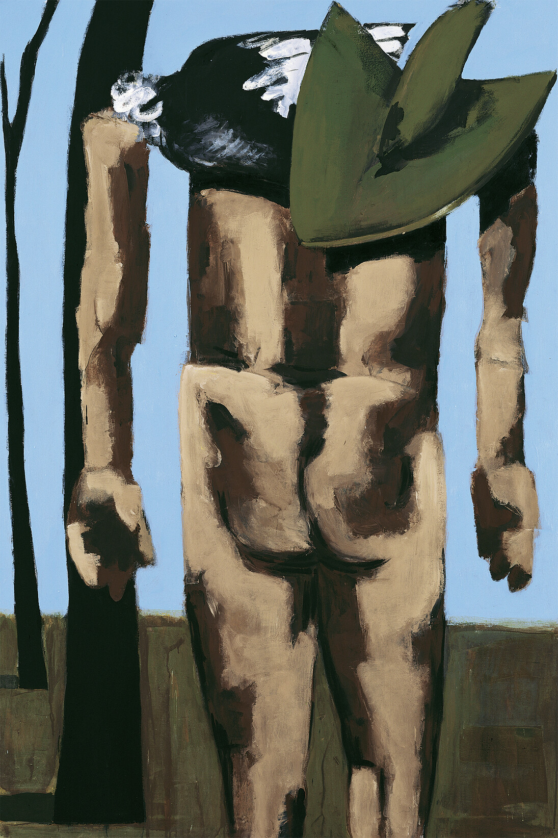 Markus Lüpertz, Rückenakt, 2006 © Galerie Michael Werner Cologne, Märkisch Wilmersdorf & New York/Lothar Schnepf © ADAGP, Paris 2015
