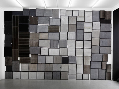 Liu Bolin, Exhibition view. Courtesy of Galerie Paris-Beijing