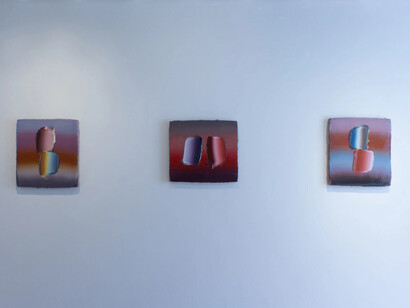 Various artists, Structures of meaning, exhibition view. Courtesy of Nueveochenta Gallery