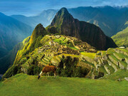 Vista de Machu Picchu, Perú