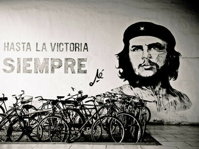 Murale avec Che Guevara
